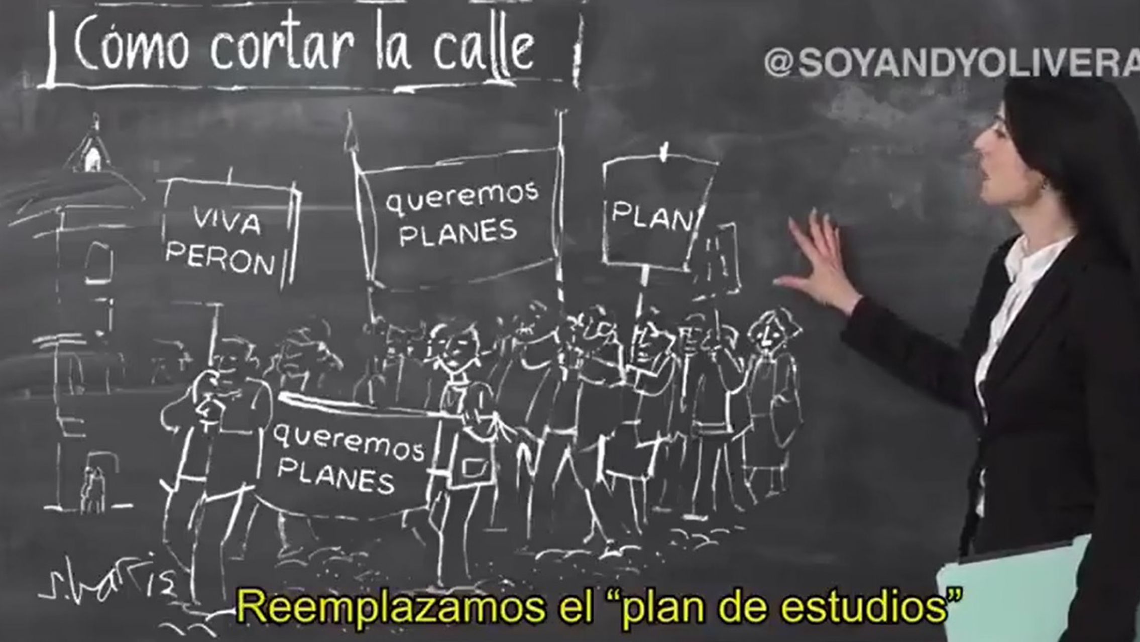 "Piquetear School": el video viral que dominó en las redes